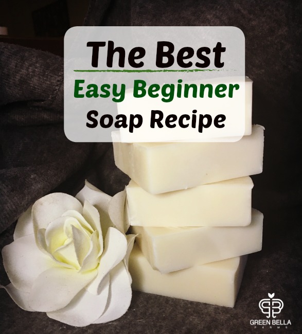 Easy Beginner's Soap Recipe | Green Bella Journey